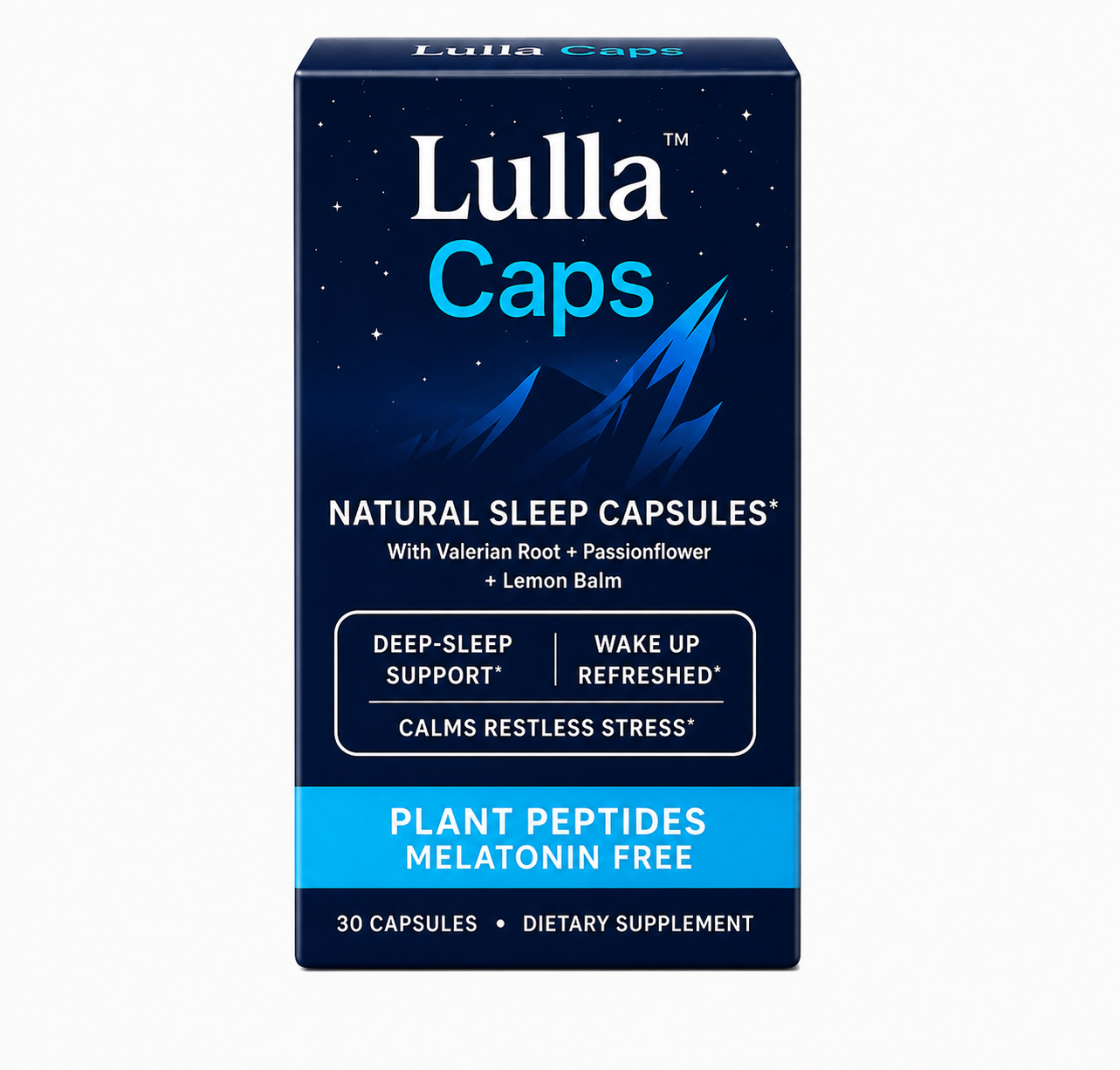 Lulla Sleep Support Capsules (Melatonin-Free)
