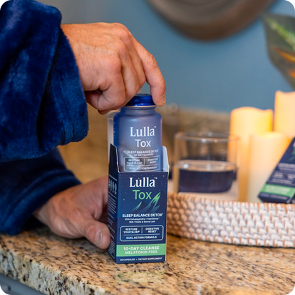 Lulla Overnight Detox & Sleep Support Capsules (Melatonin-Free)
